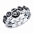 Кольцо из серебра вставка Без вставок SOKOLOV 95010082