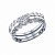 Кольцо из серебра вставка Фианиты, эмаль SOKOLOV 94011705