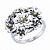Кольцо из серебра вставка Без вставок SOKOLOV 95010093