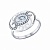 Кольцо из серебра вставка Фианиты, Эмаль SOKOLOV 94011333