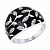Кольцо из серебра вставка Фианиты, Эмаль SOKOLOV 94012592