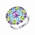 Кольцо из серебра вставка Фианит, хризолит, аметист SOKOLOV 92011346