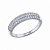 Кольцо из серебра вставка Фианиты SOKOLOV 94011535