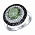 Кольцо из серебра вставка Фианит, кварц синт. SOKOLOV 92011279